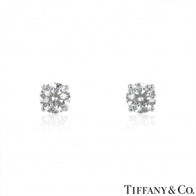 Tiffany & Co. Diamond Earrings 2.43ct TDW